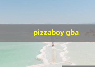 pizzaboy gba